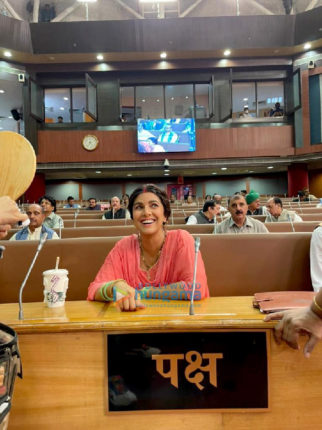 On The Sets Of The Movie Dasvi