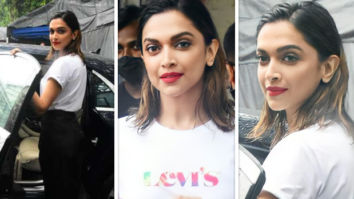 Deepika Padukone keeps her spirit high as she steps out in leather pants worth Rs. 9,000