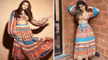 Fashion Face-Off: Tara Sutaria and Mouni Roy wear the same Aztec printed set worth Rs. 14,224- who slayed the boho chic look better?