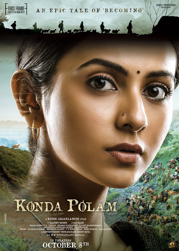 First look of Rakul Preet Singh from Krish Jagarlamudi’s directorial Kondapolam unveiled
