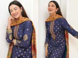 Gauahar Khan looks gorgeous in printed blue kurta set, wishes her fans Independence Day with a thoughtful message