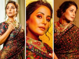 Hina Khan symbolises opulence in classic vintage saree worth Rs.49,500