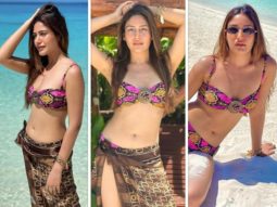 Ishqbaaz actress Surbhi Chandna sets the internet ablaze in snakeskin print bikini