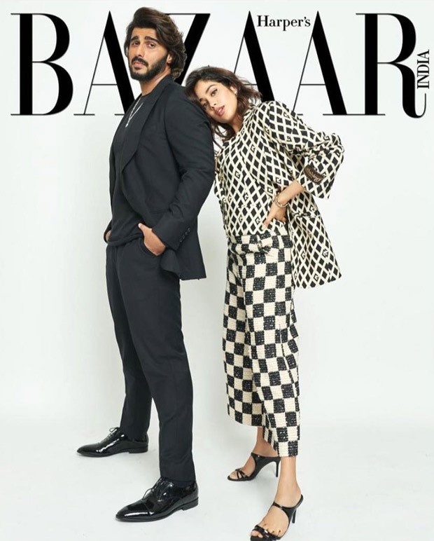 Janhvi Kapoor and Arjun Kapoor set modern family goals in coordinated outfits