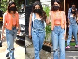 Janhvi Kapoor keeps it casual, Khushi Kapoor keeps it chic as the Kapoor sisters headed out for a lunch date with friends