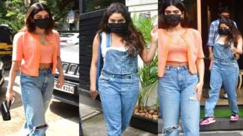 Janhvi Kapoor keeps it casual, Khushi Kapoor keeps it chic as the Kapoor sisters headed out for a lunch date with friends