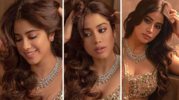 Janhvi Kapoor opts for a bronze embellished lehenga from Manish Malhotra for Rhea Kapoor’s wedding