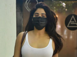 Janhvi Kapoor snapped at gym in Bandra