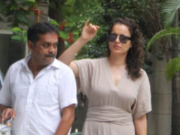 Kangana Ranaut snapped in Bandra