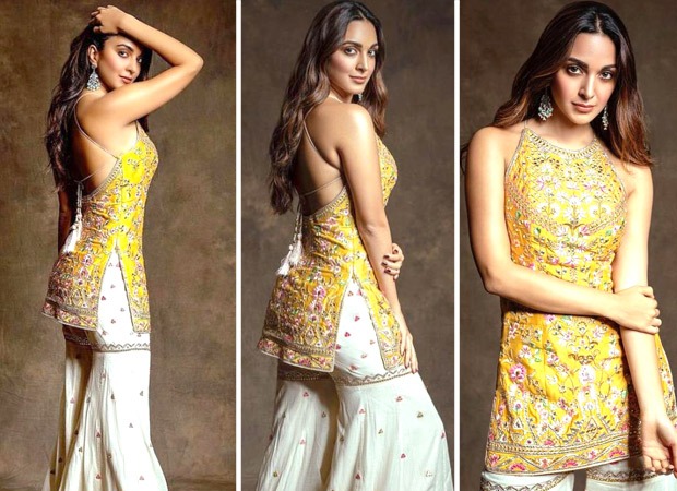 NDTV - Kiara Advani was looking gorgeous in a yellow kurti and white  palazzo, which she paired with a yellow dupatta.  https://www.ndtv.com/photos/entertainment/we-love-kiara-advani-mouni-roy-and-pooja-hegdes-airport-style-100353  | Facebook