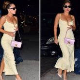 Lady Gaga makes Manhattan streets her runway in yellow bodycon dress; her diamond earrings are worth whopping Rs. 95 lakh