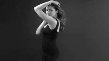 Mira Kapoor gives a smouldering look as she poses in a figure-hugging black dress