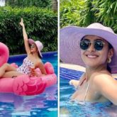 Mrunal Thakur looks resplendent in a floral bikini as she celebrates her birthday in Goa