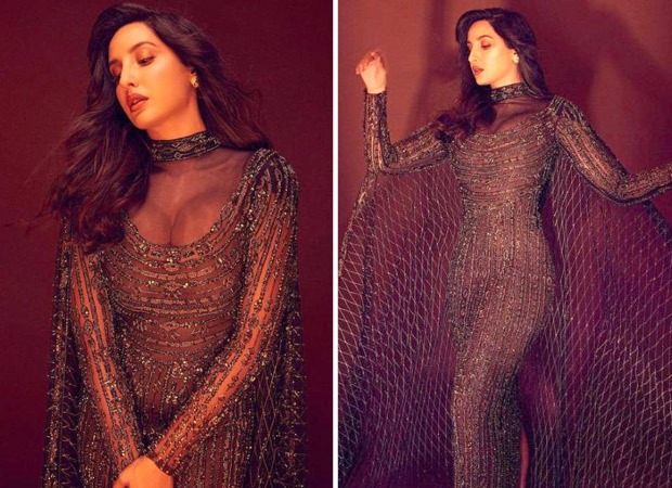 Nora Fatehi Turned Heads And How In A Fabulous Embellished Sheer