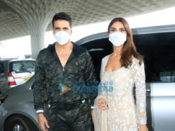 Photos: Akshay Kumar, Vaani Kapoor, Lara Dutta and Team Bellbottom head to Delhi for trailer launch