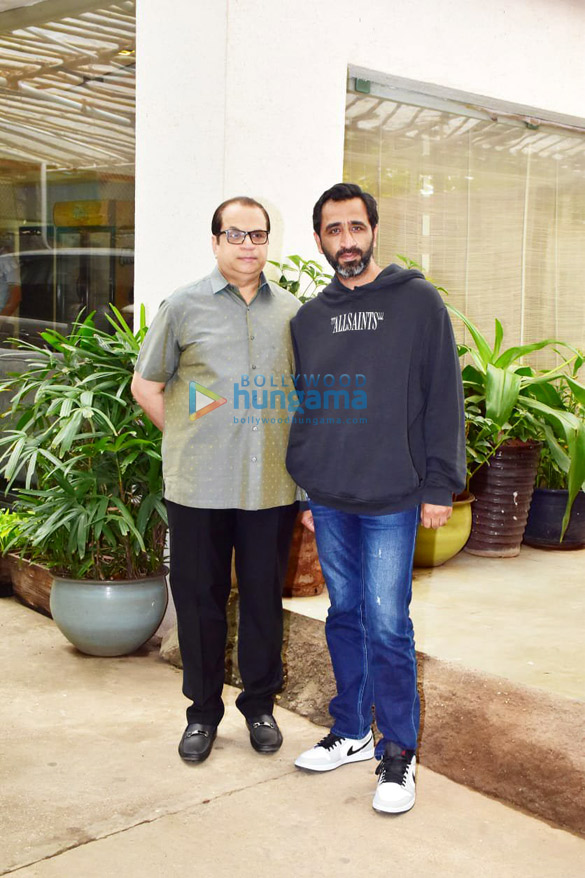 photos celebs snapped at private trailer preview of bhoot police 5