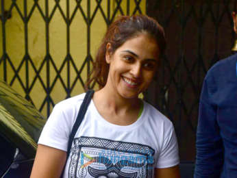 Photos: Genelia D'Souza spotted at the gym