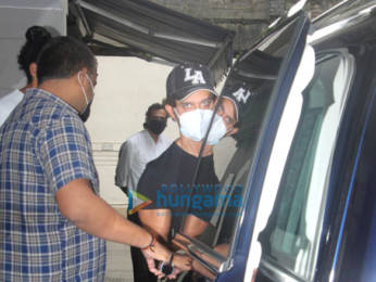 Photos: Hrithik Roshan spotted at a clinic in Bandra