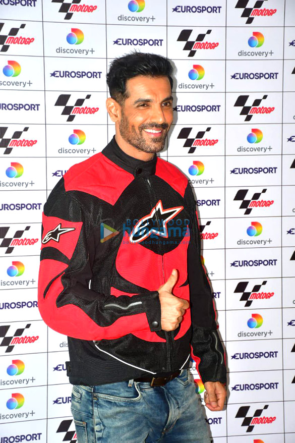 photos john abraham snapped at eurosport india event at discovery communication india office 1