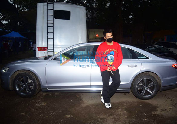 photos karan johar snapped with his new audi a8l 4