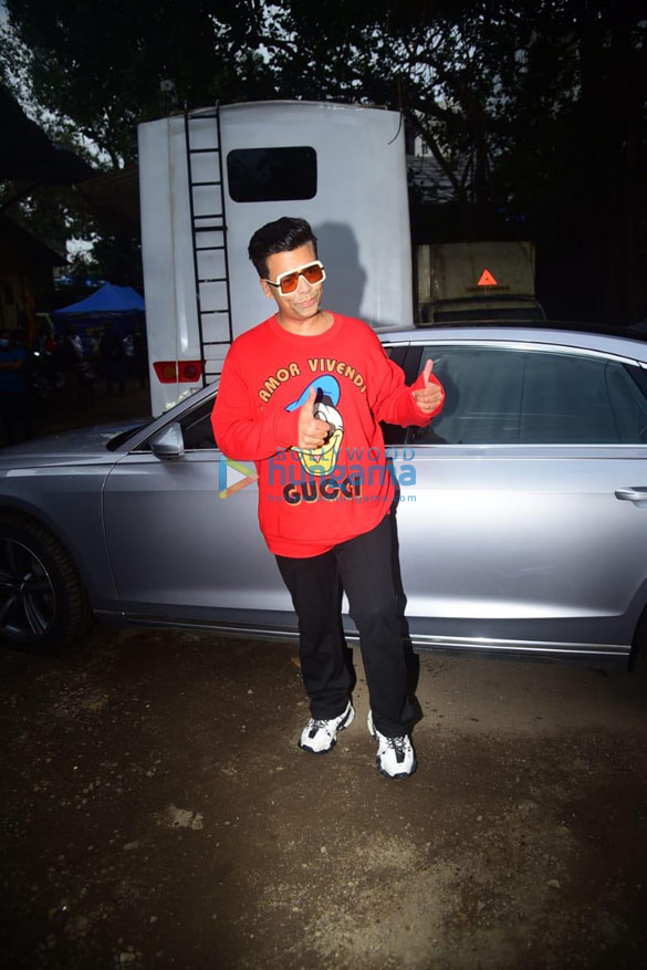 photos karan johar snapped with his new audi a8l 6
