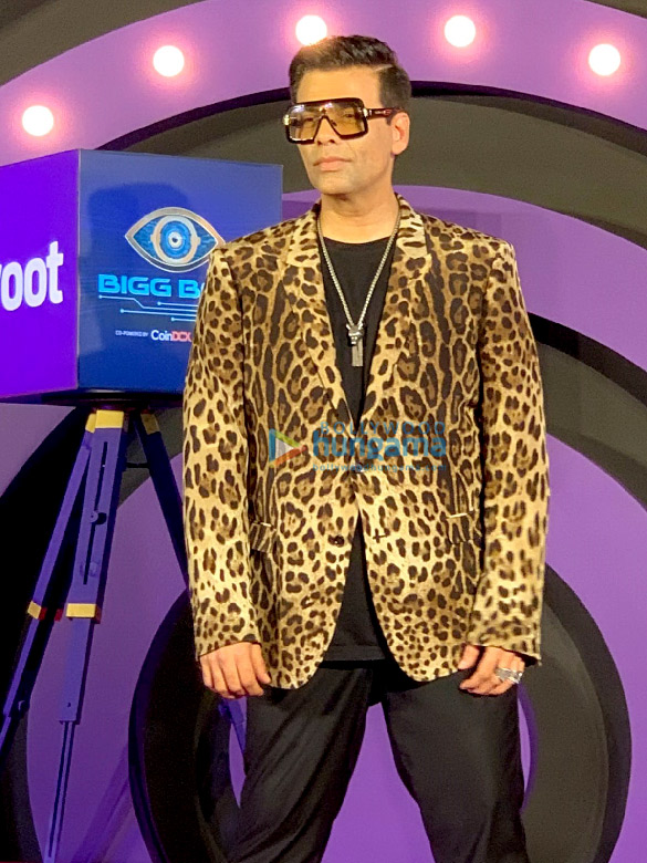 photos karan johar spotted for bigg boss ott shoot at film city goregaon 1