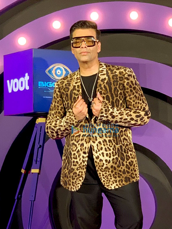 Photos: Karan Johar spotted for Bigg Boss OTT shoot at Film City, Goregaon Photos: Karan Johar spotted for Bigg Boss OTT shoot at Film City, Goregaon