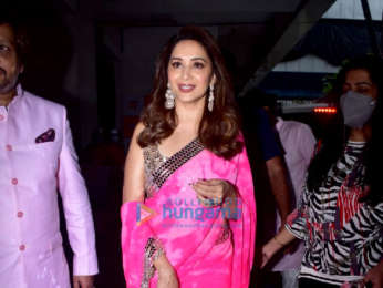 Photos: Madhuri Dixit snapped at Planet Marathi OTT launch