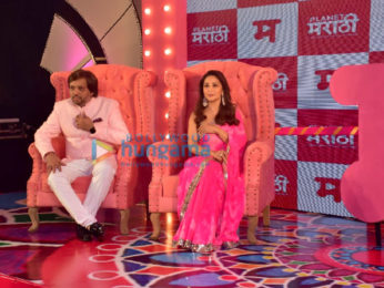 Photos: Madhuri Dixit snapped at Planet Marathi OTT launch