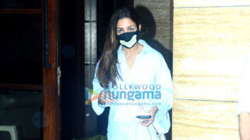 Photos: Malaika Arora and Sophie Choudry snapped outside the former’s residence