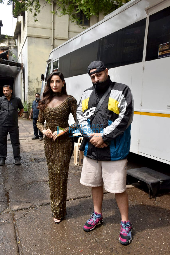 photos nora fatehi badshah and bharti singh snapped at goregaon studio 2