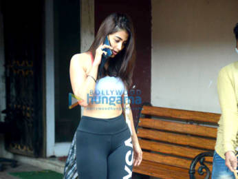 Photos: Pooja Hegde snapped at Pilates class