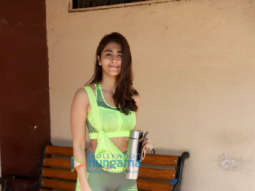 Photos: Pooja Hegde spotted in Santacruz for Pilates