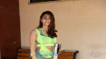 Photos: Pooja Hegde spotted in Santacruz for Pilates