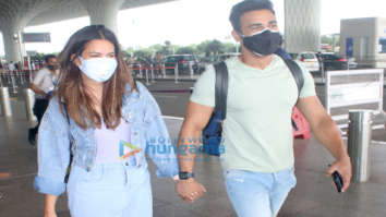 Photos: Pulkit Samrat, Kriti Kharbanda, Sai Tamhankar and others snapped at the airport