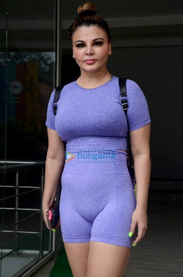 photos rakhi sawant snapped at the gym 4 8