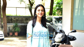 Photos: Rakul Preet Singh snapped at Aanand L Rai’s office in Andheri