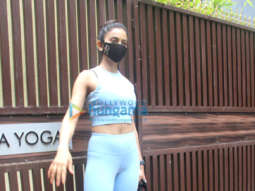 Photos: Rakul Preet Singh spotted at Anshuka Yoga in Bandra