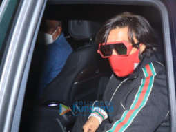 Photos: Ranveer Singh and Alia Bhatt snapped at Karan Johar’s house in Bandra