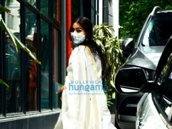 Photos: Sara Ali Khan snapped at Maddock Films's office