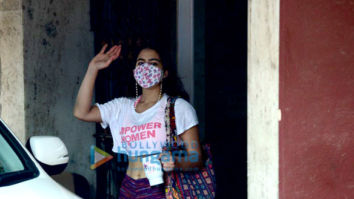 Photos: Sara Ali Khan snapped at Pilates class