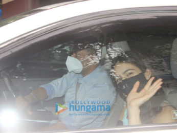 Photos: Sara Ali Khan spotted at Pilates studio