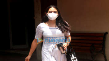 Photos: Sara Ali Khan spotted at the gym in Santacruz