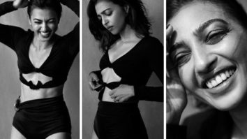 Radhika Apte looks stunning as she flashes a big smile in monochrome pictures