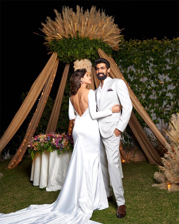 Rana Daggubati and Miheeka Bajaj have an adoreable snapshot to share as they celebrate their first wedding anniversary