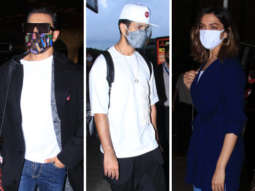 Ranveer Singh, Shahid Kapoor, Deepika Padukone, Nora Fatehi and others snapped at the airport