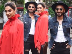 Ranveer Singh and Deepika Padukone step out looking super fashionable as they celebrate Ranveer’s mother’s birthday