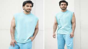 Ranveer Singh keeps it comfy and in style with different shades of blue