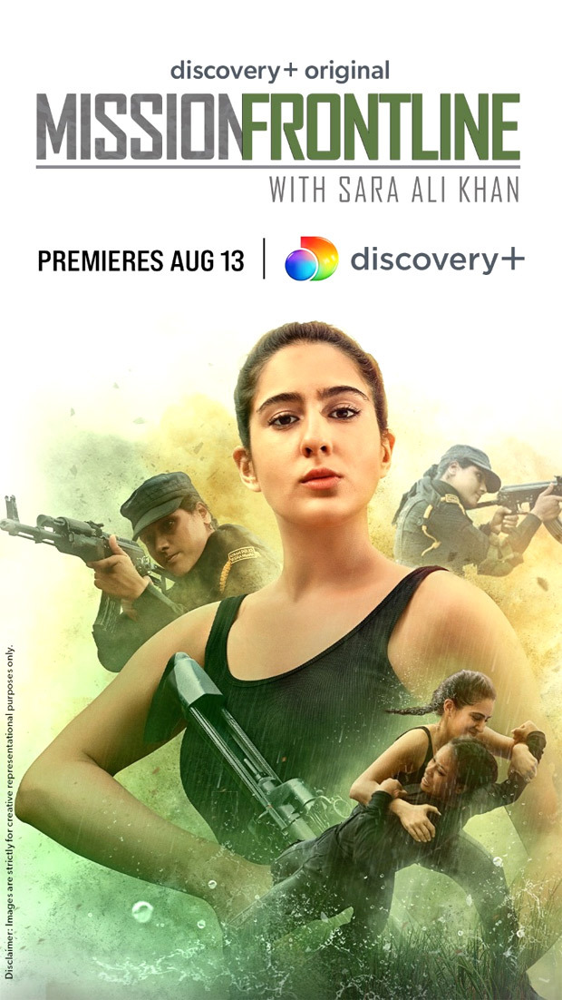 Sara Ali Khan looks fierce on first poster of Mission Frontline series on Discovery+ 