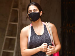 Sara Ali Khan spotted at Pilates in Santacruz